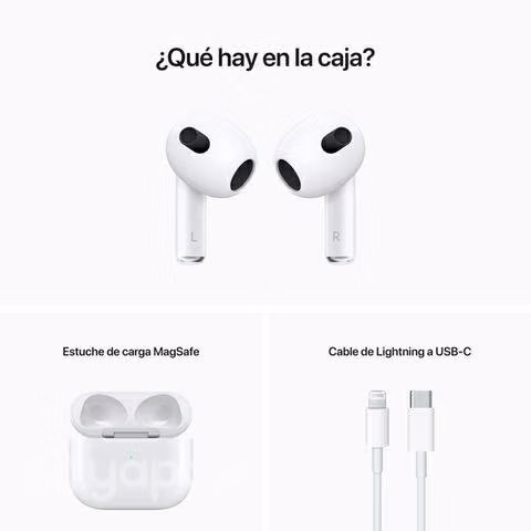 AirPods 3ra Generación c/ Estuche de Carga MagSafe