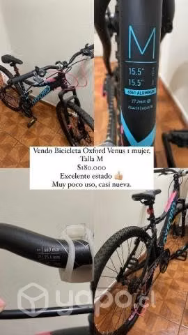 Bicicleta con muy poco uso