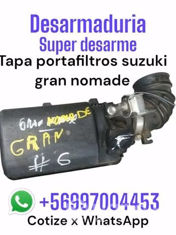 Tapa Porta filtro Suzuki gran nómade