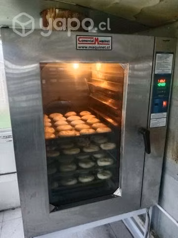 Horno turbo convector con 20 bandejas y 2 carros b