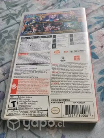 Juego Dragon Ball Fighterz Nintendo Switch