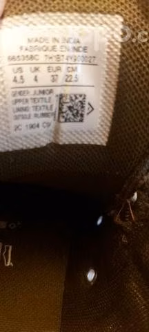 Converse. Nro 37 original