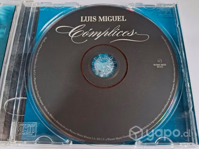 CD Luis Miguel - Cómplices (2008)