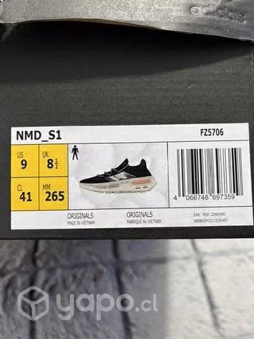 Adidas NMD_S1 talla 9 US ( es un 9,5 normal) - Imagen 4