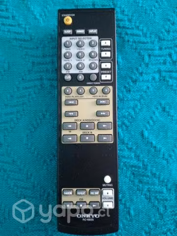 Onkyo control remoto receiver tx-8522 - tx-8222