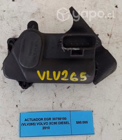 Actuador EGR 30756100 (VLV265) Volvo XC90 2010