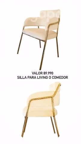 Sillas sofisticadas