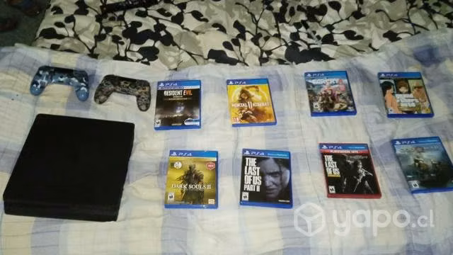 play 4 con juegos a elección