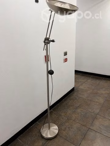 Lámpara de pedestal gris - Imagen 3