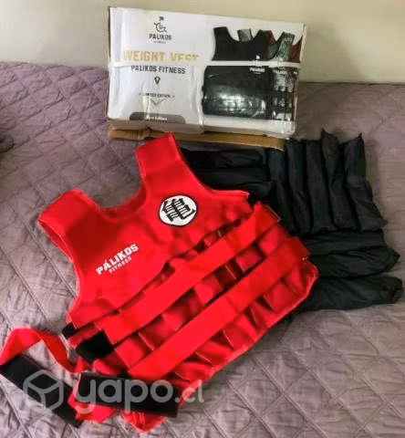 Chaleco de peso ajustable 20kg