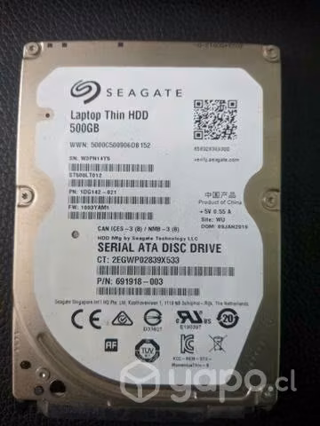 Disco duro 465GB - Imagen 2