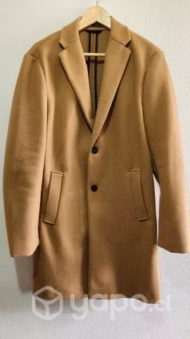 Abrigo Zara Talla M Color Tostado - Imagen 3