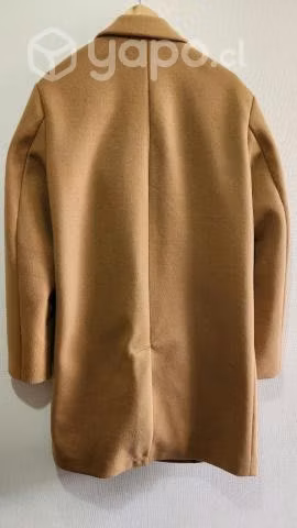 Abrigo Zara Talla M Color Tostado