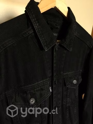 Chaqueta Negra Mezclilla - Imagen 2
