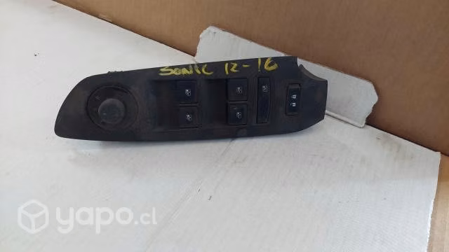 Botonera izquierda principal chevrolet sonic 2012
