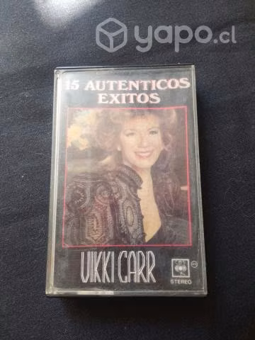 Cassette Vikki Carr 15 Autenticos Exitos