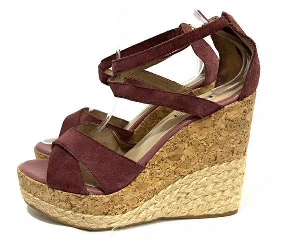 Chala Taco Chino Cuero Marca Mor N*39 Burdeo