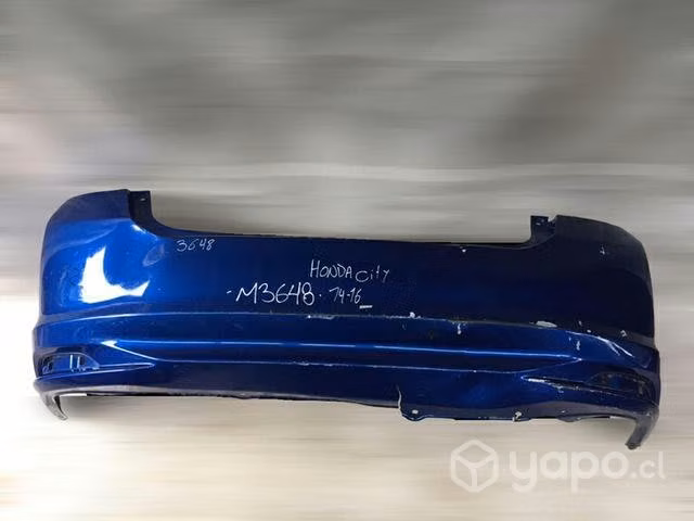 Parachoque trasero honda city 2014-2018