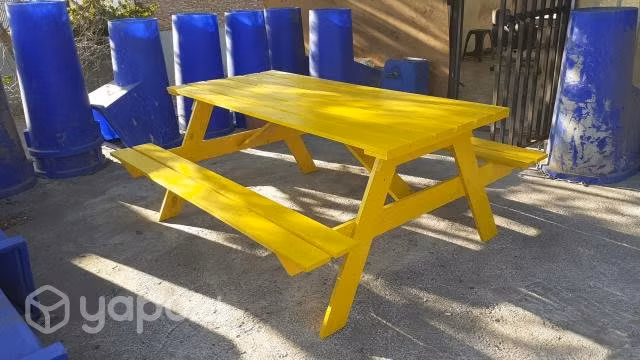 Mesas picnic al detalle y por mayor