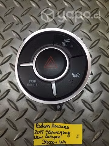 Boton hazzard disfroster Ssangyong New Actyon