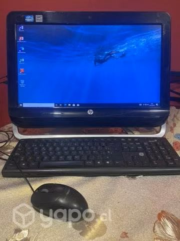 All in one hp i3/8gb/500gb