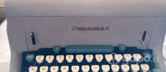 Máquina de escribir manual vintage Underwood