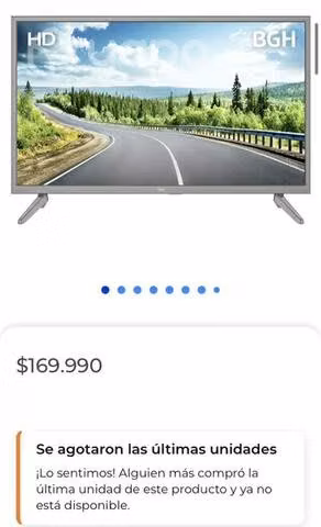 Televisor BGH 32 Pulgadas HD