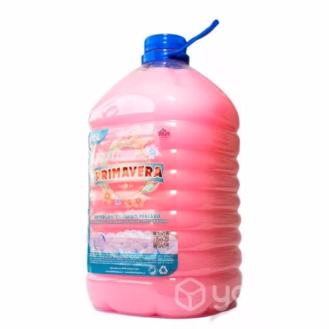 Pack 4 Detergente Líquido Primavera Rosado 5 lts