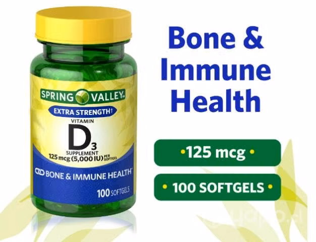 Vitamina D3 125 Mcg (5.000 Ui) 100 Softgels - Imagen 2