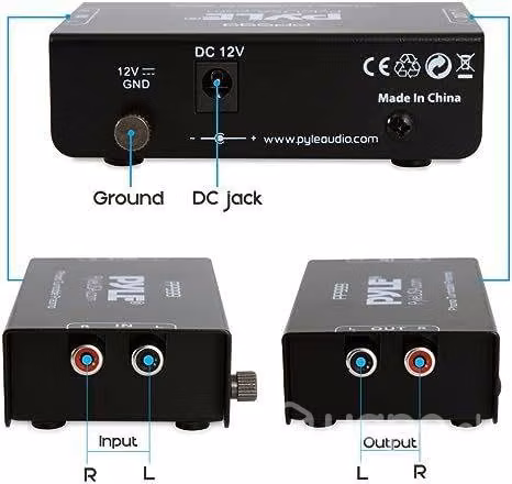 Mini preamplificador Pyle PP999