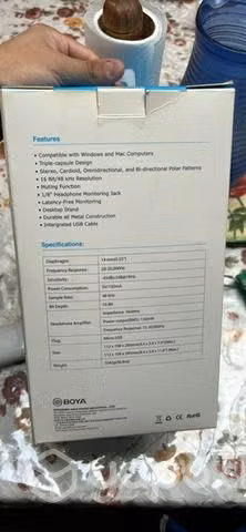 Micrófono nuevo