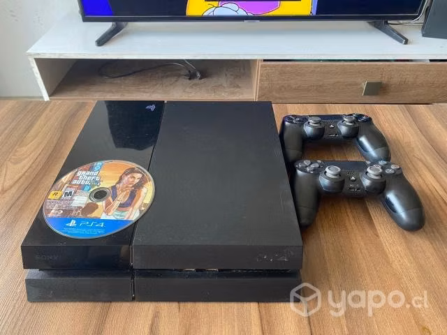 Playstation 4 - 500Gb con 2 joystick y juego