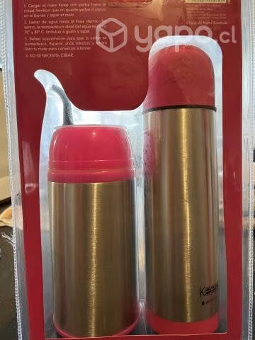 Termo bala 500ml + mate para viaje 400ml - Imagen 3