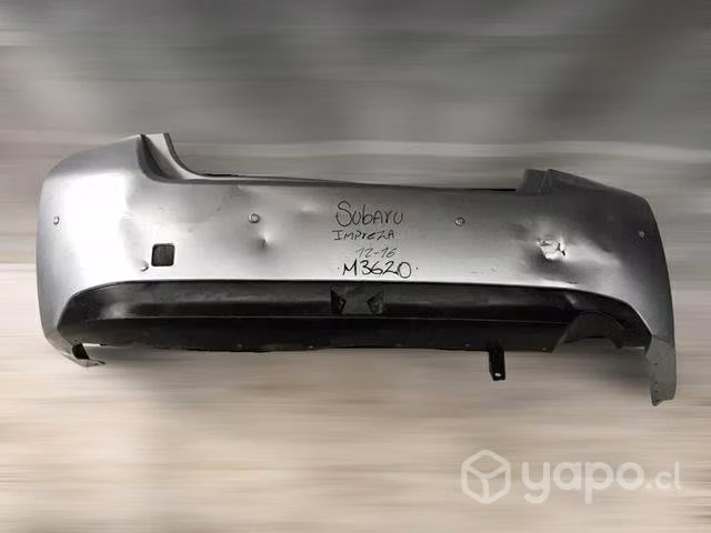 Parachoque trasero subaru impreza 2012-2016