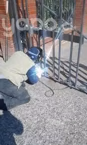 Soldador rejas estructuras metalicas