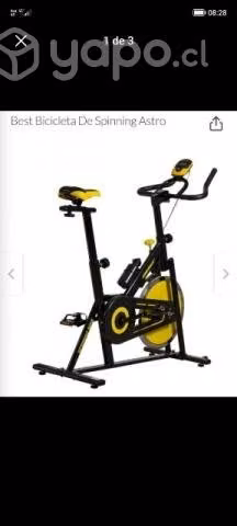 bicicleta estática spinning astral