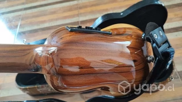 Guitarra clásica y charango electroacústico