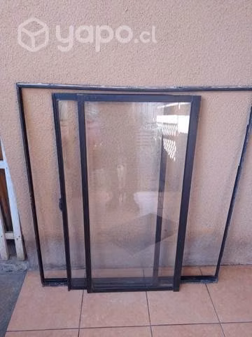 Ventana aluminio completa dos hojas