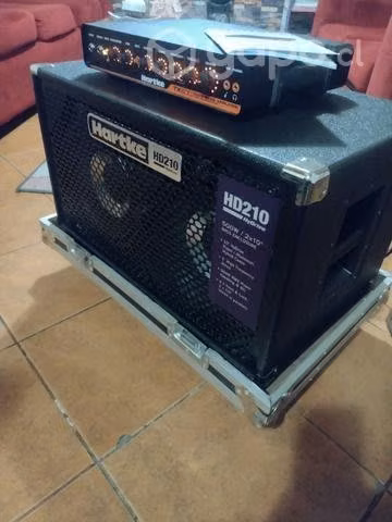 Cabezal Hartke tx 600 nuevo más gabinete