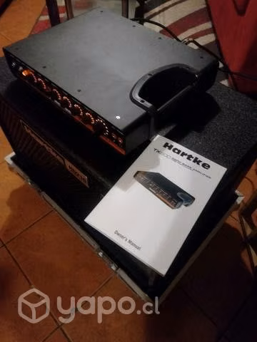 Cabezal Hartke tx 600 nuevo más gabinete