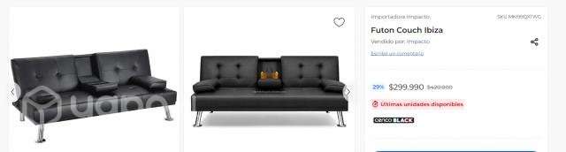 Futon couch ibiza - Imagen 3