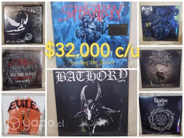 Vinilos de metal