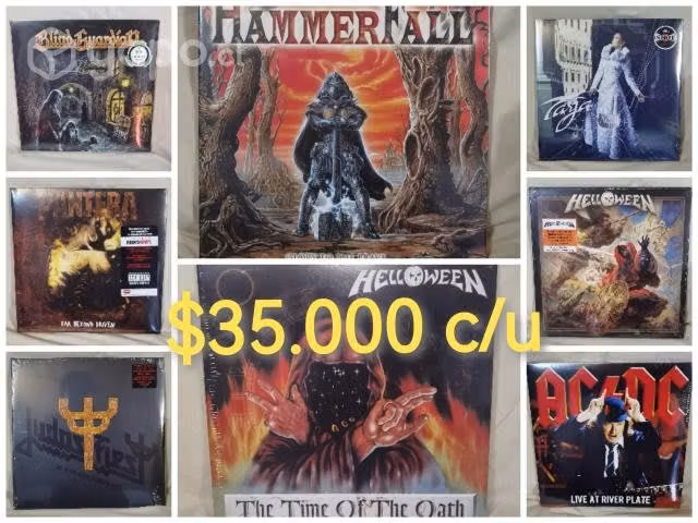 Vinilos de metal