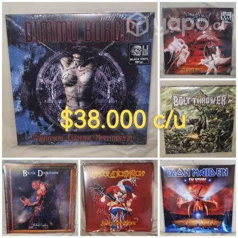 Vinilos de metal