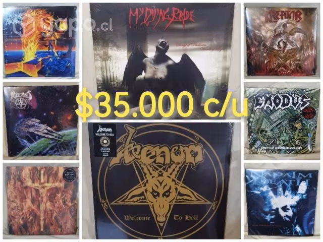 Vinilos de metal