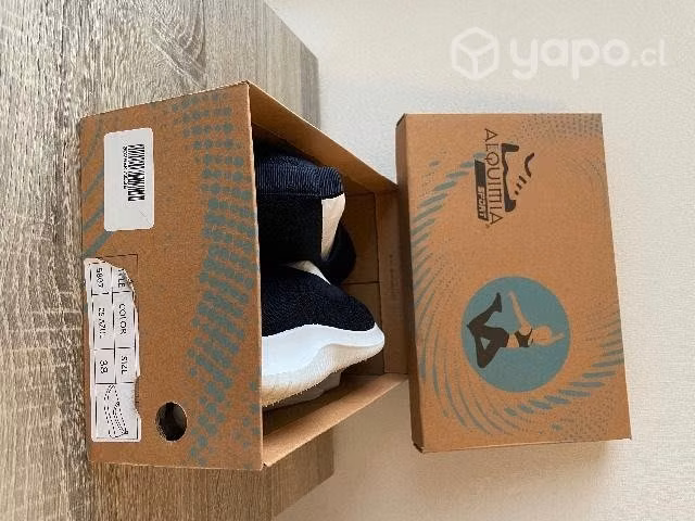 Zapato mujer alquimia azul - Imagen 4