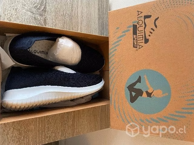 Zapato mujer alquimia azul - Imagen 3