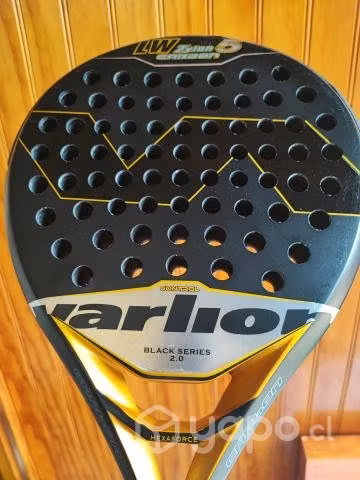 Pala De Pádel Varlion Avant Carbon Difusor Black 2