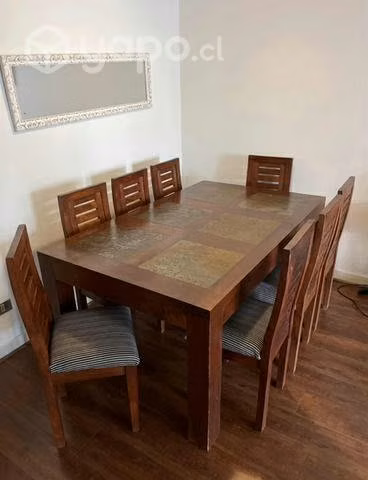 Comedor Raulí y piedra 8 personas - Imagen 2