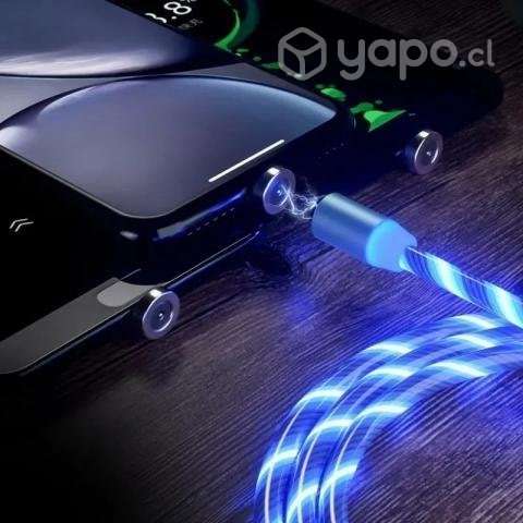 Pack x3 Cables Cargador Magnético 3 en 1 Led Fun - Imagen 3